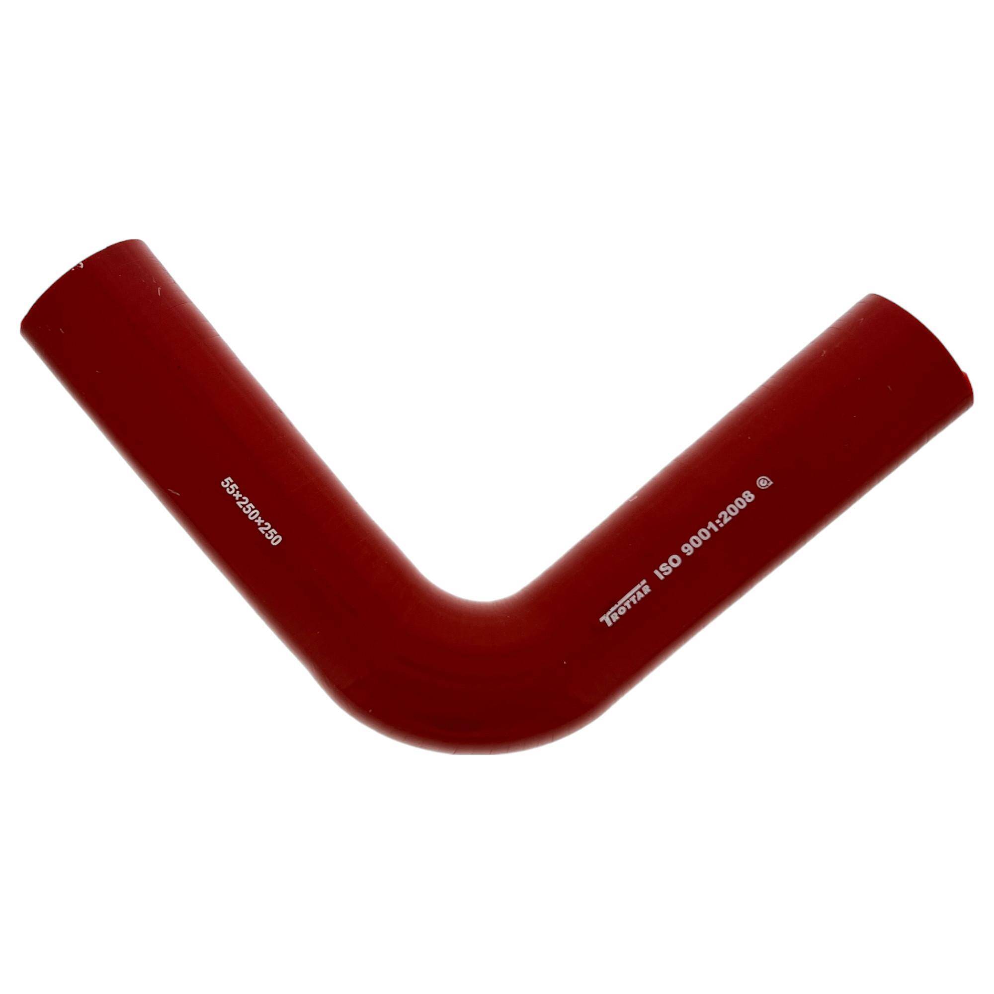 SILICONE ELBOW 90 ID 55 250X250 MM