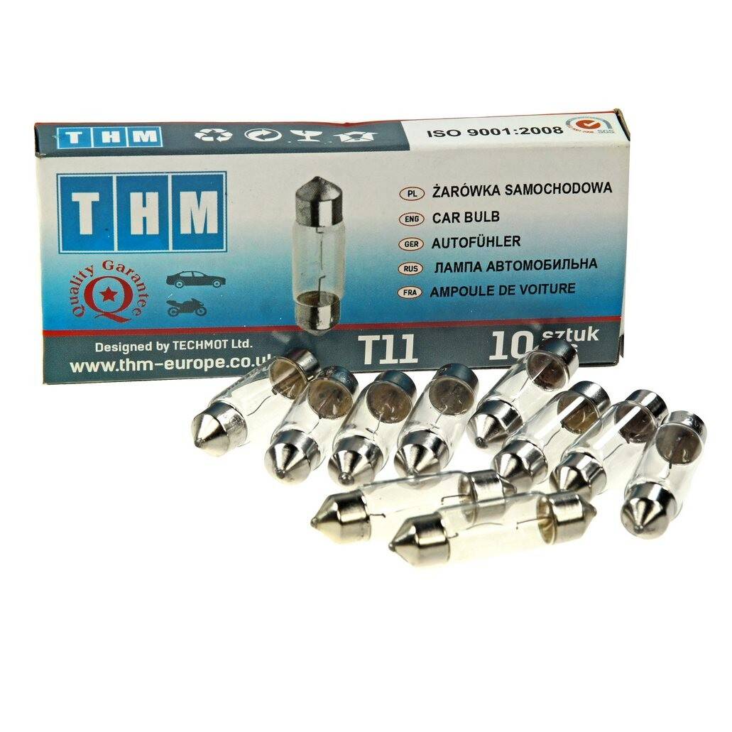 auto lamp bulb 10pcs/box 12V C5W SV 8,5-8