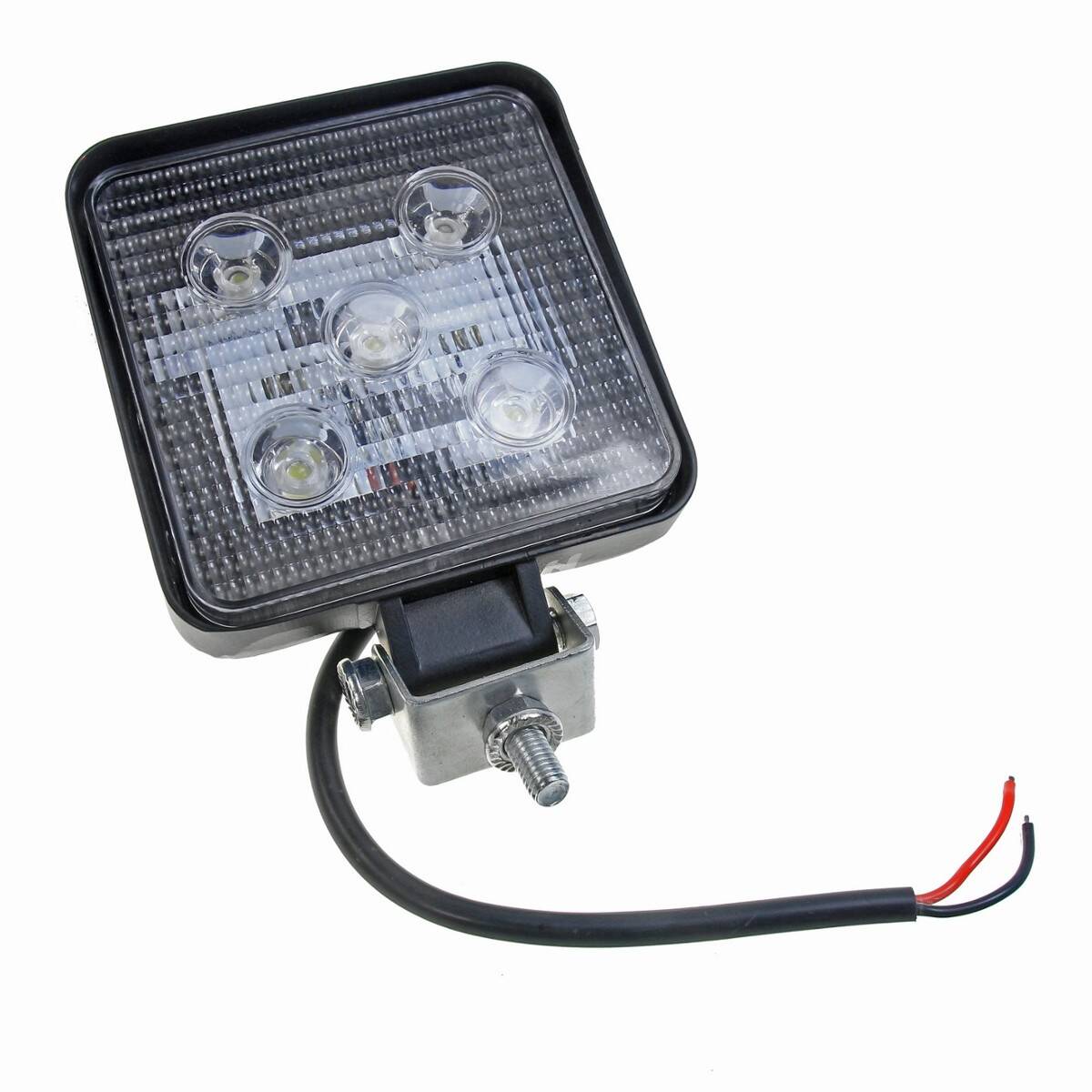 LED WORK LAMP 5X3W SQUARE 10-30V 1500 LM DF5015
