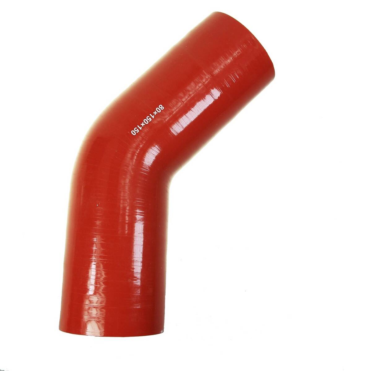 SILICONE ELBOW 45 ID 80 150X150 MM