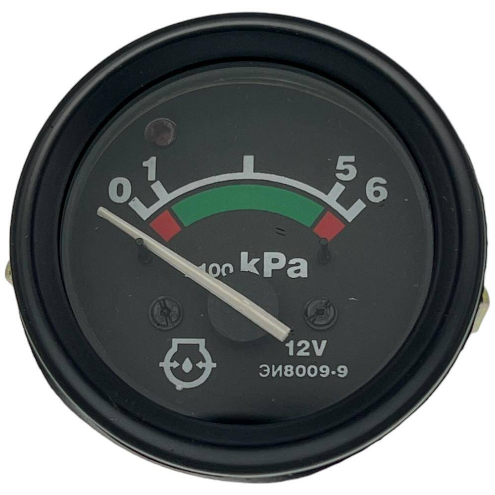 WSKAĆNIK CIŚNIENIA OLEJU MTZ 60MM 12V Z KONTROLKĄ