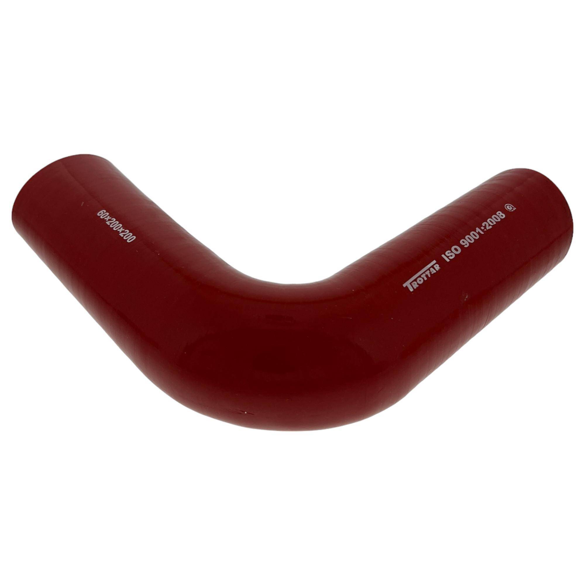 SILICONE ELBOW 90 ID 60 200X200 MM