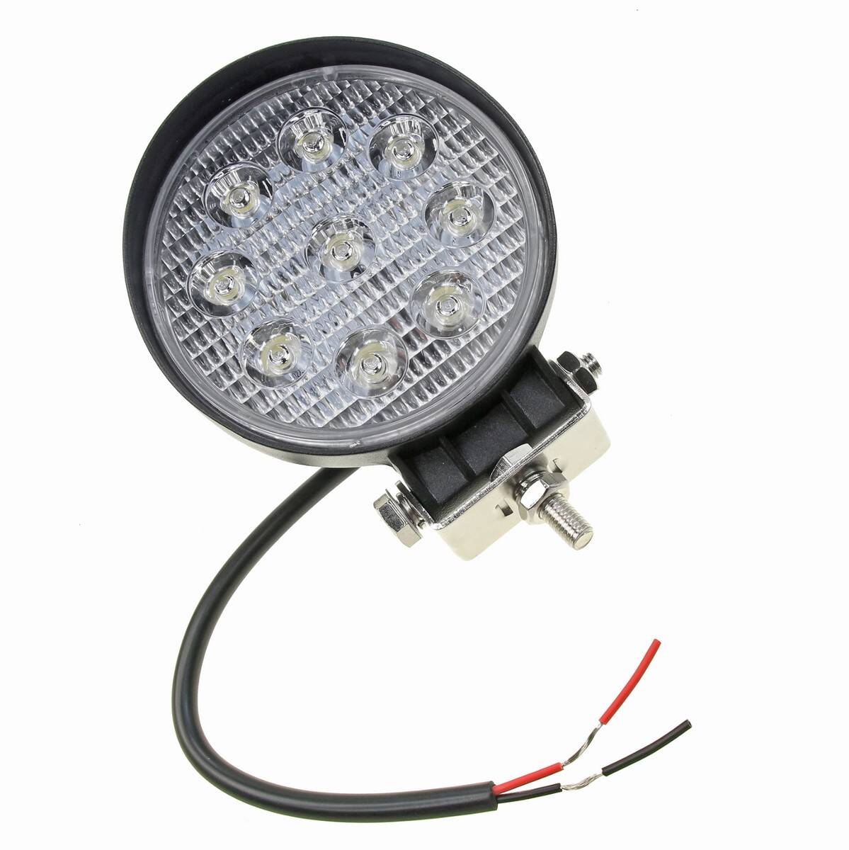 LED WORK LAMP 9X3W ROUND 2250 LM 35 MM HY-140D