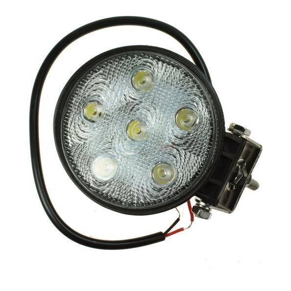 LED WORK LAMP 6X3W ROUND 10-30V 18W DF5018B