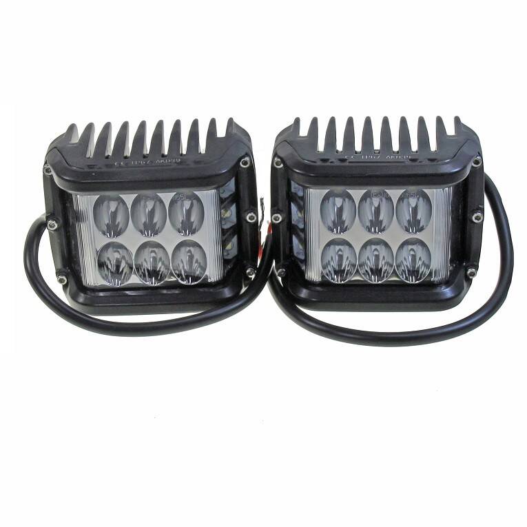 LED WORK LAMP 12X5W SET OF 2 / 4 LIGHT MODES DF-89045 SET 2