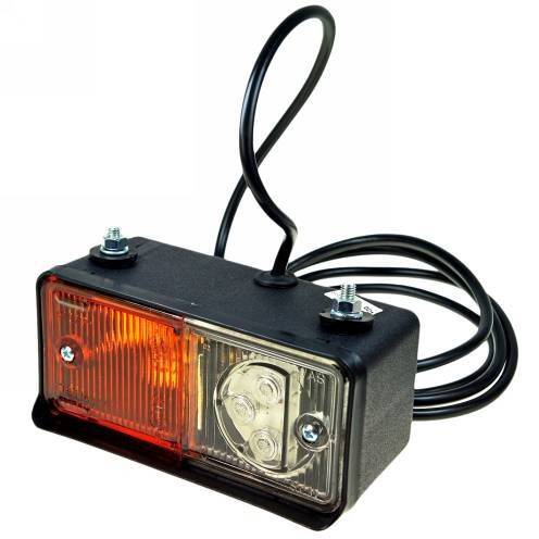 LAMPA PRZEDNIA LED/ŻAR ZESPOLONA LEWA 12V/24V