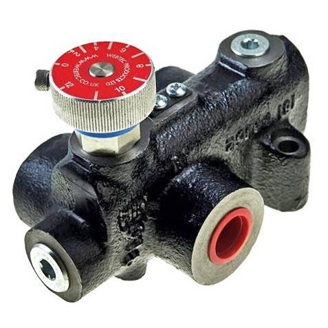 REGULATOR PRZEPŁYWU 0-47 L/MIN BSP1/2 - DWUKIERUNKOWY