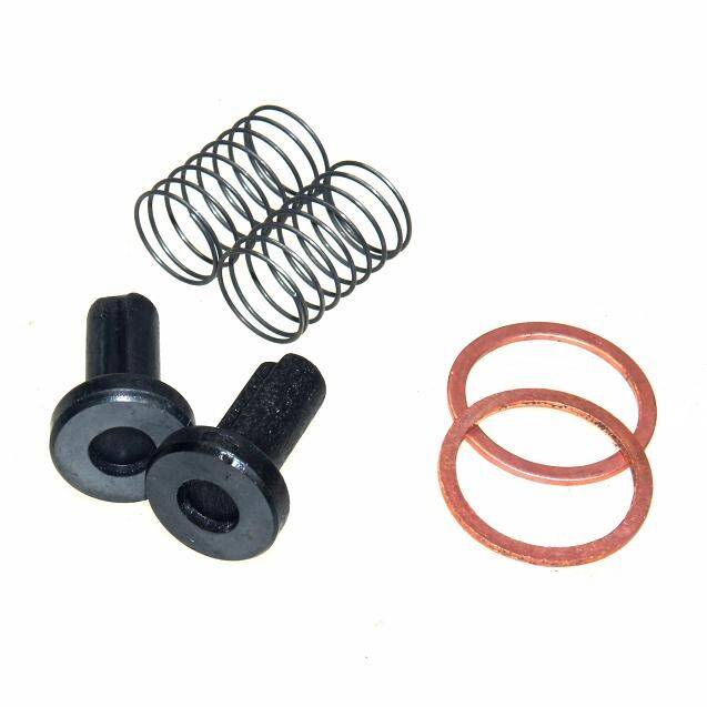 Fuel pump - valve,springs,copper gasket  - set (2pc from all