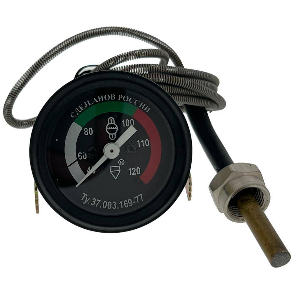 WSKAŹNIK TEMPERATURY WODY MECHANICZNY MTZ 60 mm 40-120 C KAPILARA 1500