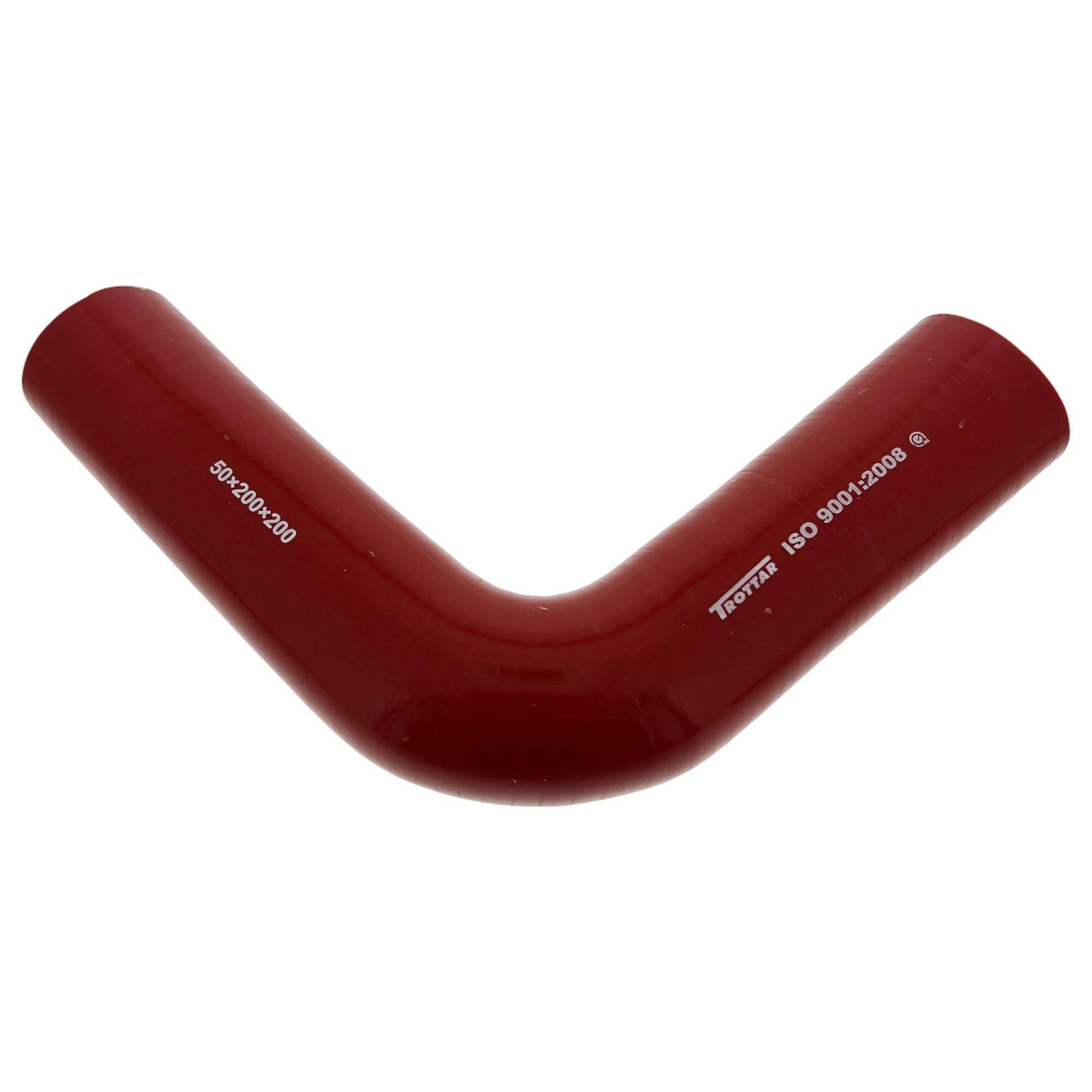 SILICONE ELBOW 90 ID 50 200X200 MM