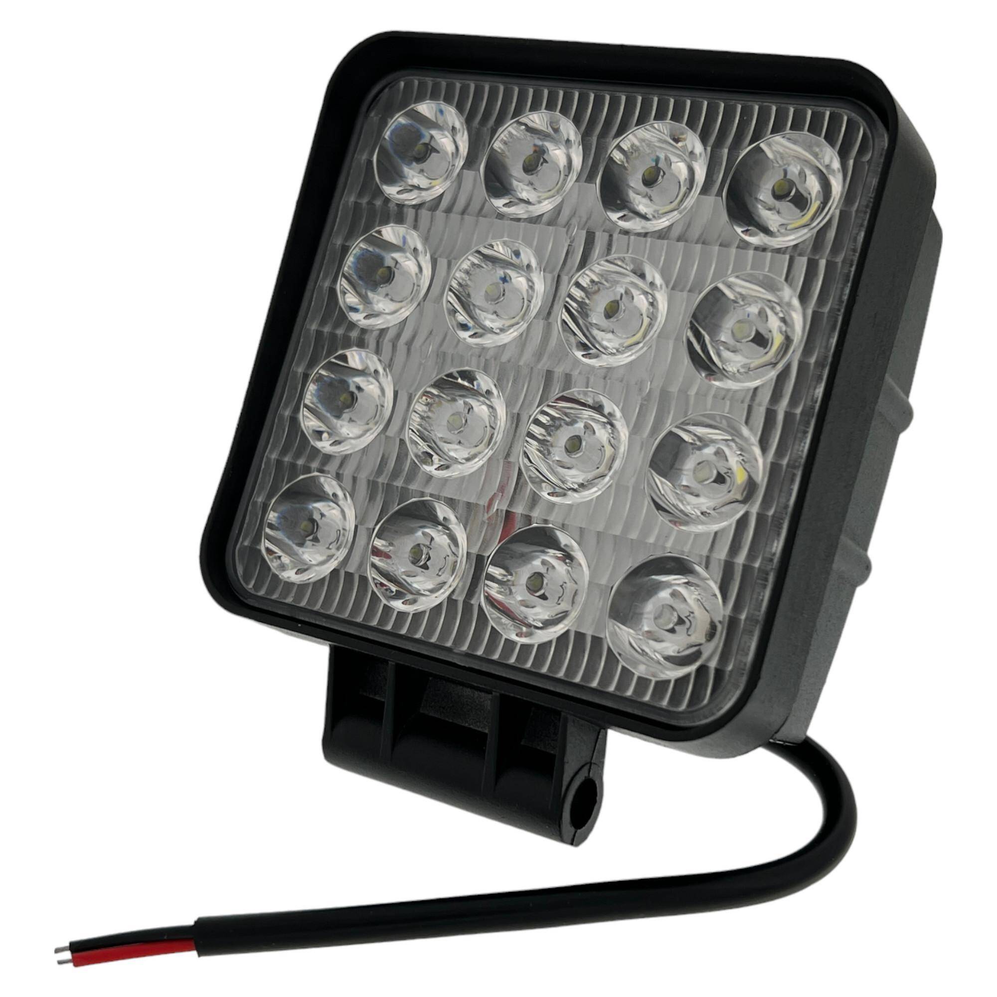 WORKING LAMP 16LED 3000LM 48W, clear EPISTAR SPOT