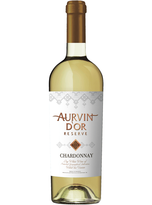 Aurvin D'Or Reserve Chardonnay Pgi Mołdawia Białe Wytrawne