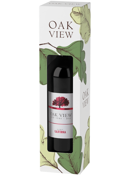 Oak View Twg Wines California Usa Czerwone Półwytrawne(Rt)+Kartonik