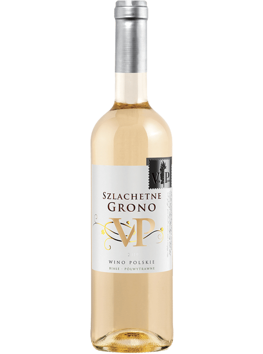 Szlachetne Grono Wino Polskie Białe Półwytrawne (Zdjęcie 1)