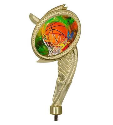 Plastic element gold - basketball