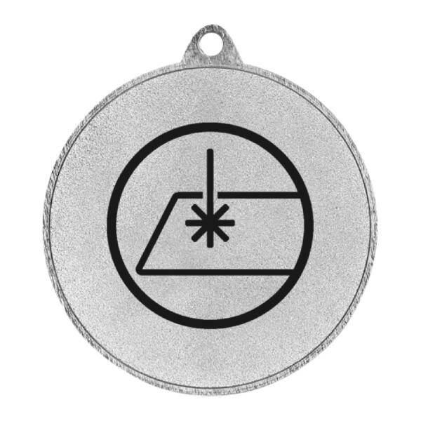 Medal srebrny z grawerem bezpośrednim