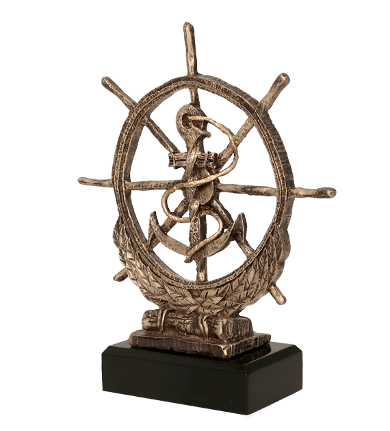 Resin trophy - sailing
