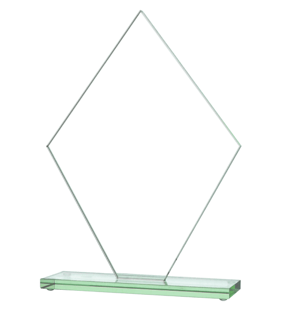 Glass statuette