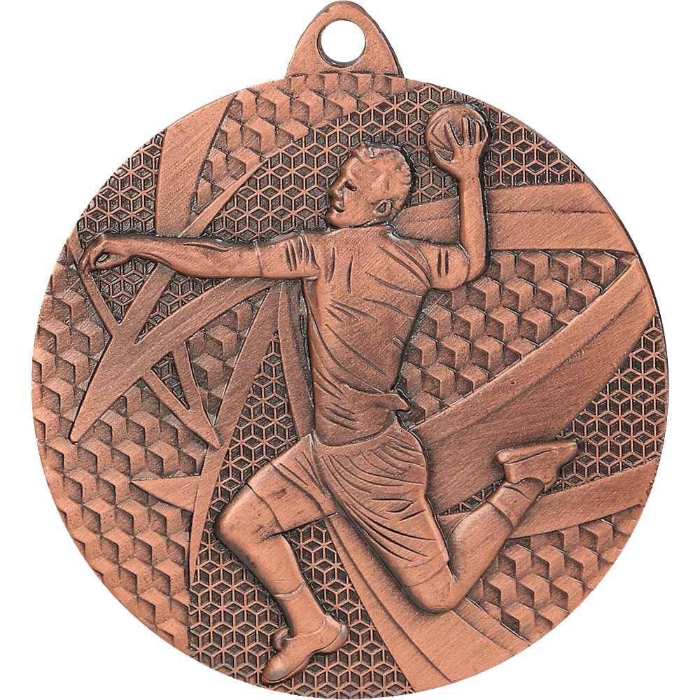 Medal brązowy 50 mm - piłka ręczna