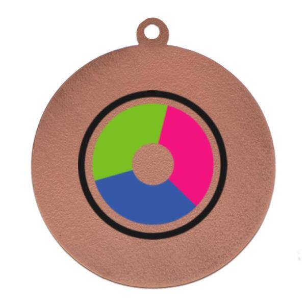Medal brązowy z nadrukiem kolorowym LuxorJet