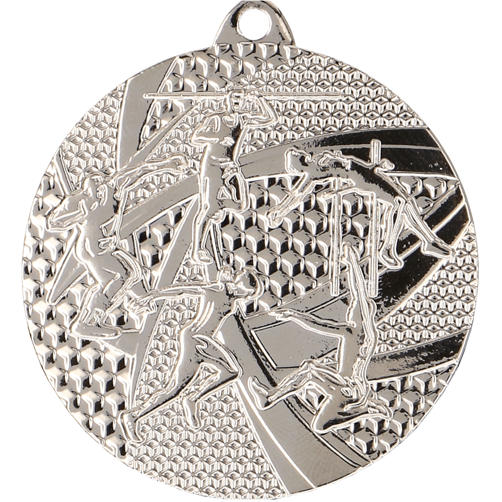 Medal srebrny 50 mm - lekkoatletyka