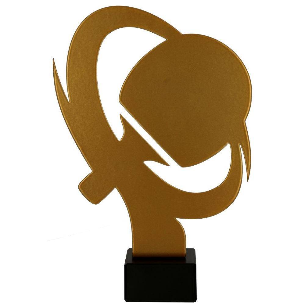 Metal trophy - table tennis- Metline