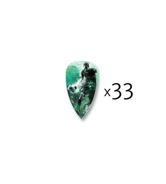 Naklejka (33 sztuki) - piłka nożna/piłkarz