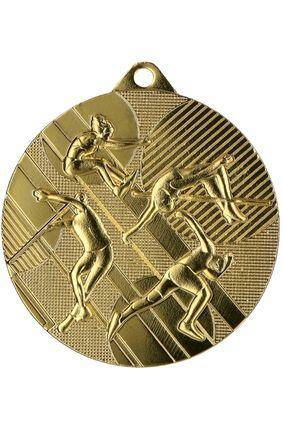Medal gold 45 mm - athletics