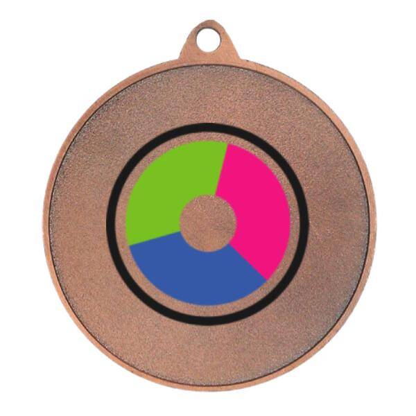 Medal brązowy z nadrukiem kolorowym LuxorJet