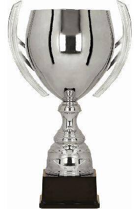 Metal cup silver BATIKAS