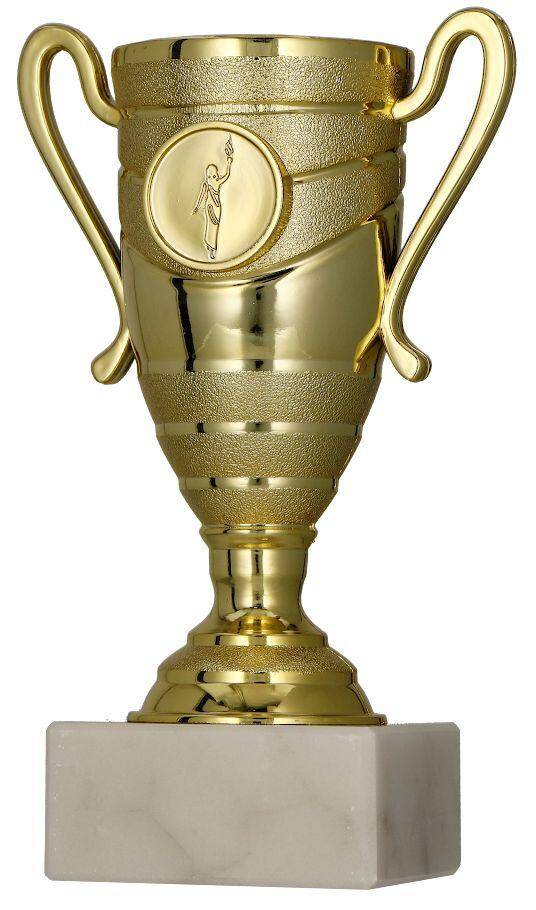 Gold plastic cup