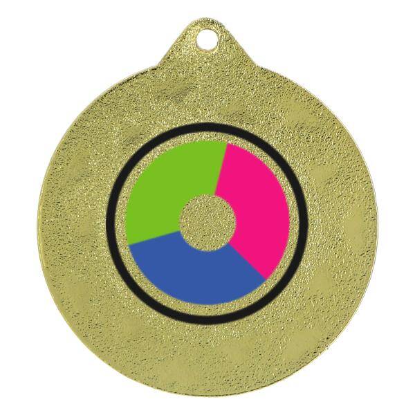 Medal złoty z nadrukiem kolorowym LuxorJet