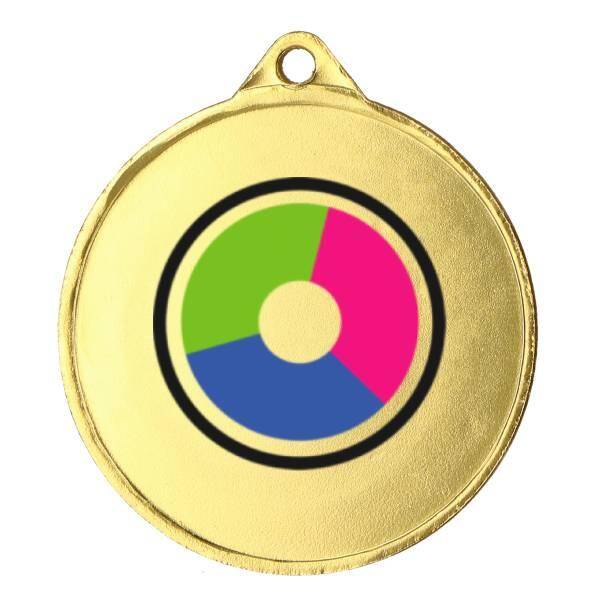 Medal złoty z nadrukiem kolorowym LuxorJet