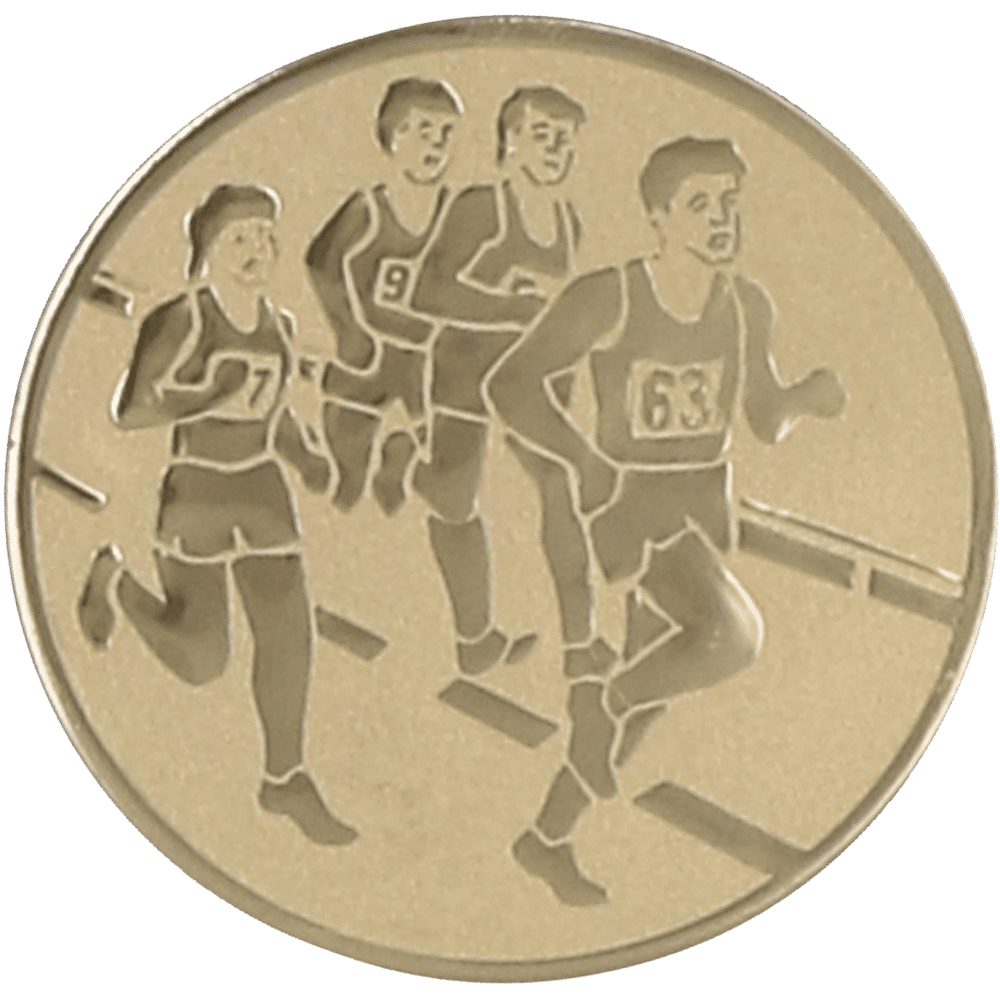 Aluminum emblem - marathon