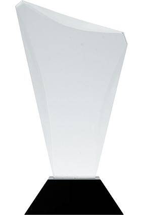 Trofeum szklane z Etui