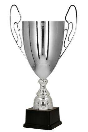 Metal cup silver