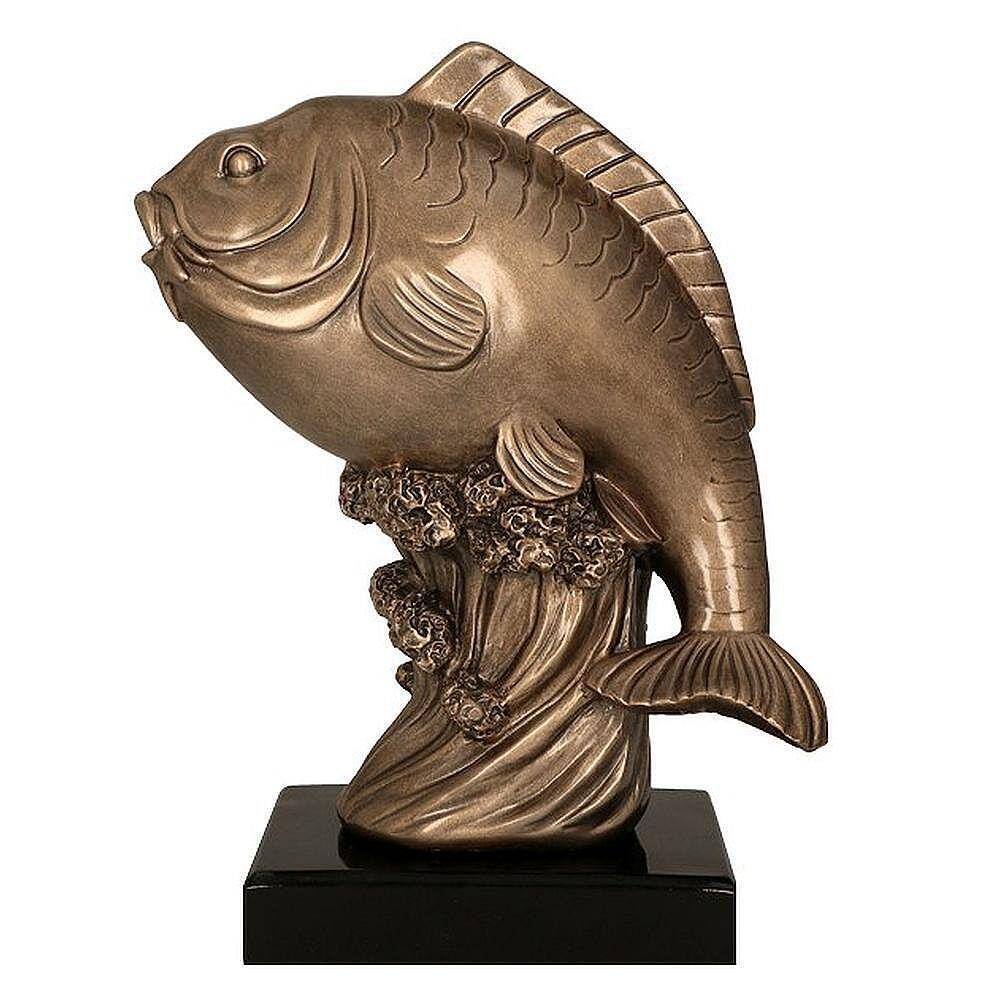 Statuetka odlewana - wędkarstwo