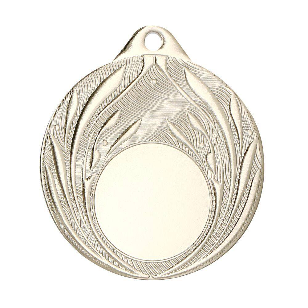 Medal srebrny ogólny z miejscem na emblemat - 25 mm