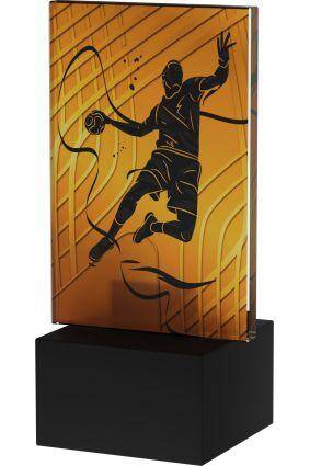 Mini trophy – Amber Line – Handball