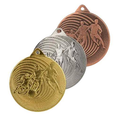 Medal złoty 70 mm - piłka nożna
