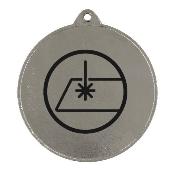 Medal srebrny z grawerem bezpośrednim