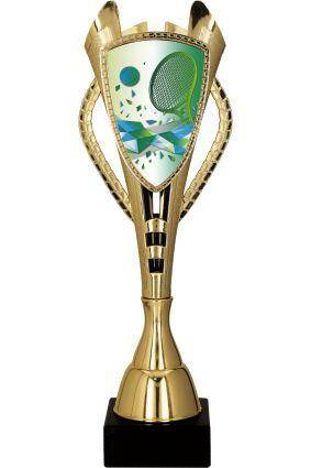 Plastic cup gold – tennis