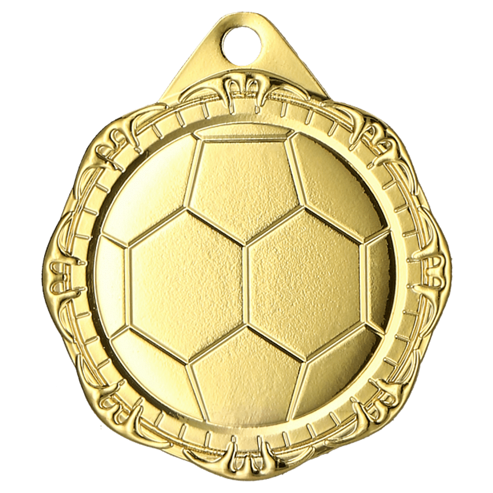 Medal złoty 32 mm - piłka nożna