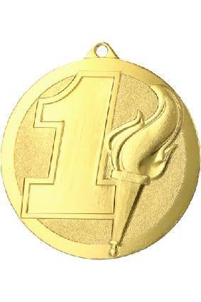 Medal gold 60 mm – 1st place