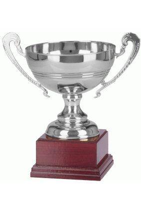 Metal cup silver