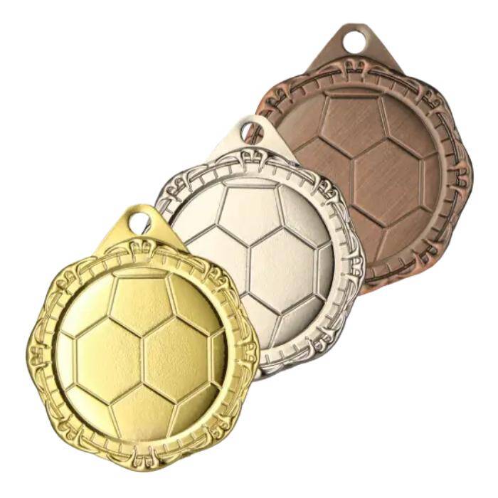Medal złoty 32 mm - piłka nożna