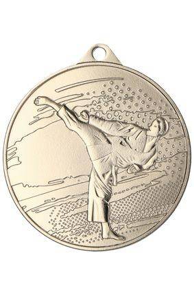 Medal srebrny 45 mm - sztuki walki