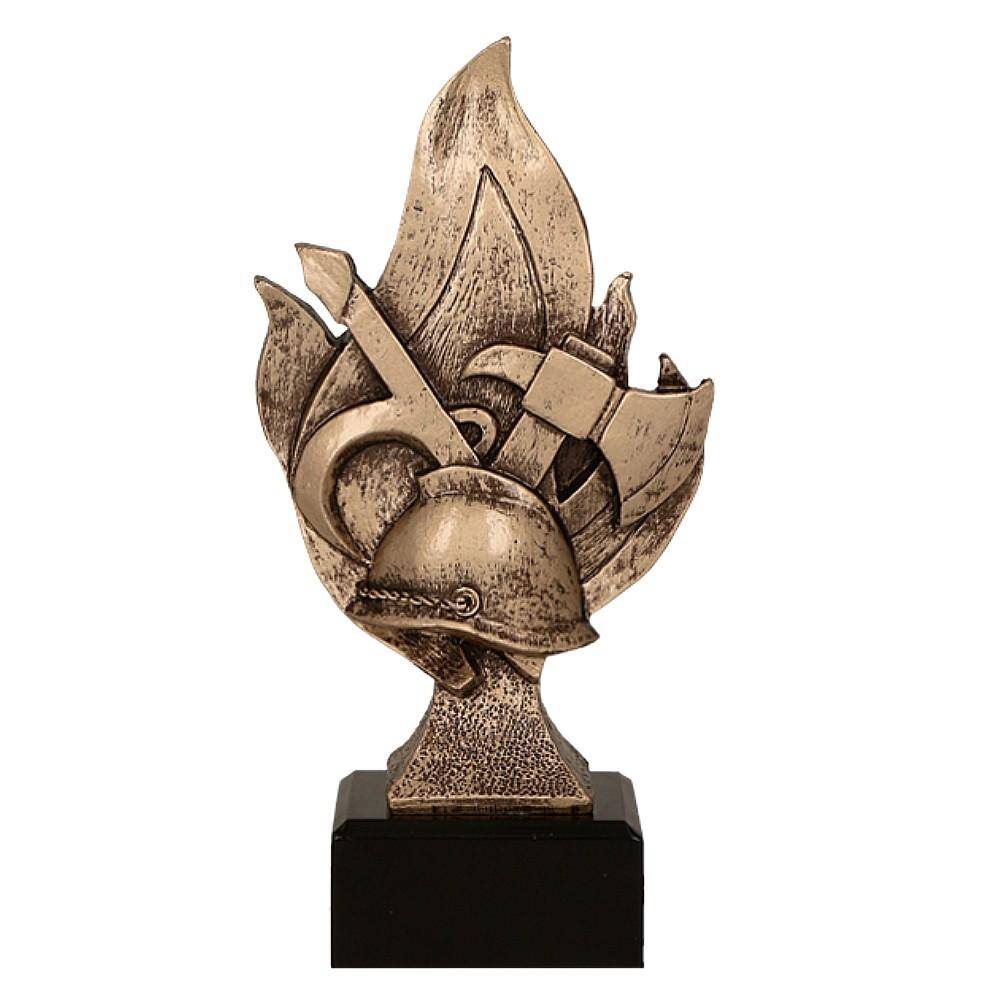 Resin trophy - fire-fighting