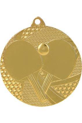 Medal gold 50 mm - table tennis