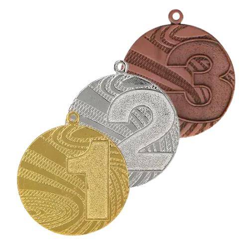 Medal gold 40 mm - 1st place